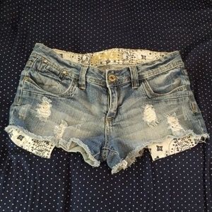 Bongo cutoff denim shorts